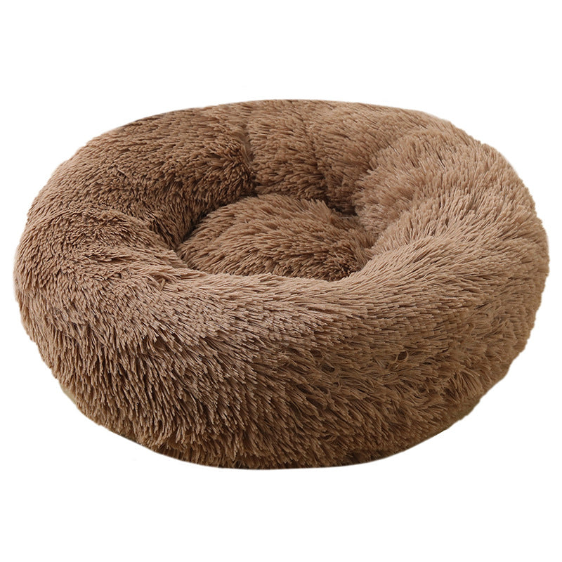 Fur Doughnut Pet Bed